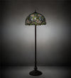 Meyda Lighting 24496 62" High Trillium & Violet Floor Lamp