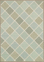 Couristan Monaco Meridian 5'10" X 9'2" Rectangular Indoor/Outdoor  Transitional Rug