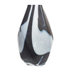 Sagebrook Home 19038-02 Glass, 19" Abstract Contemporary Vase, Black