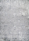Couristan BrocaTelle Brocade Damask 2'7"X7'10" Runner Indoor Transitional Rug