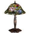 Meyda Lighting 26321 17"H Tiffany Rosebush Accent Lamp