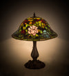 Meyda Lighting 26489 18.5"H Tiffany Rosebush Table Lamp