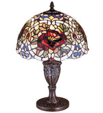Meyda Lighting 26675 18" High Renaissance Rose Accent Lamp