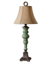 Uttermost 26794 Bettona Aqua Blue Table Lamp