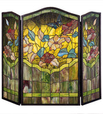 Meyda Lighting 27237 40"W X 34"H Butterfly Fireplace Screen