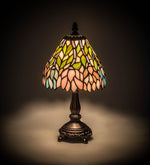 Meyda Lighting 27294 14"H Wisteria Mini Table Lamp