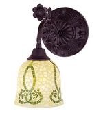 Meyda Lighting 27384 6"W Seed Mosaic Wall Sconce