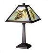 Meyda Lighting 27498 16" High Pinecone Hand Painted Accent Lamp