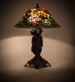 Meyda Lighting 27820 21.5"H Rosebush Table Lamp