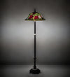 Meyda Lighting 27821 62" High Tiffany Rosebush Floor Lamp