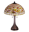 Meyda Lighting 27824 23"H Tiffany Turning Leaf Table Lamp