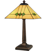 Meyda Lighting 27855 22"H Martini Mission Table Lamp.609