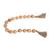 Sagebrook Home 17511-05 Wood, 32" Bead Garland, Natural