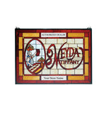 Meyda Lighting 28370 28"W X 20"H MEYDA Tiffany Customizable Stained Glass Window Panel