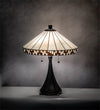 Meyda Lighting 29137 22" High Checkerboard Table Lamp