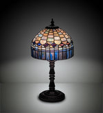 Meyda Lighting 29485 14"H Tiffany Candice Mini Table Lamp