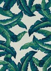 Couristan Covington Palm Leaves 2'6" X 8'6" Runner Indoor/Outdoor  Contemporary Rug