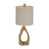 Sagebrook Home 50786 Resin 21" Organic Table Lamp, Gold