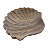 Sagebrook Home 18447 Stone, 12" Shell Decorative Plate, Natural