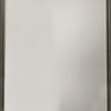 Benzara Rectangular Wood Encased Mirror with Grain Details, Gray and Brown