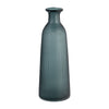 Sagebrook Home 17391-01 Glass, 17" Vase W/ Lid, Blue/Gray