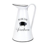 IMAX Worldwide Home Bless This Farmhouse Pitcher