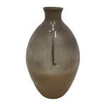 Sagebrook Home 18492-01 Glass, 15" Bulbous Vase, Champagne