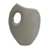 Sagebrook Home 18444 Stone, 12" Tribal Vase, Natural