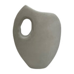 Sagebrook Home 18444 Stone, 12" Tribal Vase, Natural