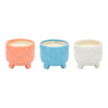 Sagebrook Home 80138-01 5" Citronella Candle Planter, 3/A, 16Oz