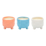 Sagebrook Home 80138-01 5" Citronella Candle Planter, 3/A, 16Oz