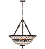 Meyda Lighting 30468 24"W Tiffany Roman Inverted Pendant.602