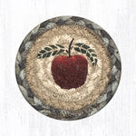 Earth Rugs IC-42 Apple Printed Coaster 5``x5``