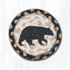 Earth Rugs IC-43 American Bear Printed Coaster 5``x5``