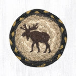 Earth Rugs IC-43 Moose Printed Coaster 5``x5``