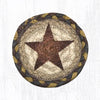 Earth Rugs IC-51 Gold Star Printed Coaster 5``x5``