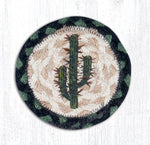 Earth Rugs IC-116 Saguaro Printed Coaster 5``x5``