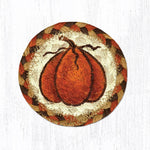 Earth Rugs IC-222 Harvest Pumpkin Printed Coaster 5``x5``