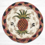 Earth Rugs IC-375 Pineapple Printed Coaster 5``x5``