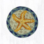 Earth Rugs IC-378 Starfish Printed Coaster 5``x5``