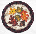 Earth Rugs IC-395 Autumn Printed Coaster 5``x5``