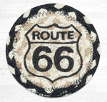 Earth Rugs IC-430 Route 66 Printed Coaster 5``x5``