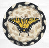 Earth Rugs IC-430 Swallowtail Butterfly Printed Coaster 5``x5``