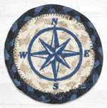 Earth Rugs IC-443 Compass Rose Printed Coaster 5``x5``