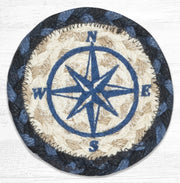 IC-443 Compass Rose Printed Coaster 5x5 square drink coaster