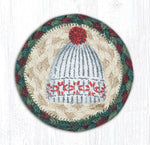 Earth Rugs IC-508 Winter Hat Printed Coaster 5``x5``