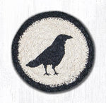 Earth Rugs IC-517 Crow Printed Coaster 5``x5``