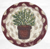 Earth Rugs IC-524 Rosemary Printed Coaster 5``x5``