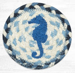 Earth Rugs IC-525 Seahorse Printed Coaster 5``x5``