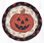 Earth Rugs IC-590 Jack-O-Lantern Printed Coaster 5``x5``